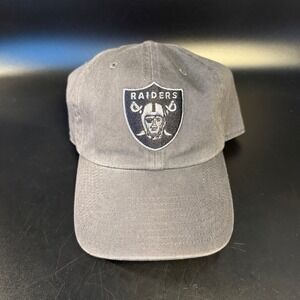 47 Brand‎ Raiders Hat Cap Gray Adjustable Baseball Adult Football NFL